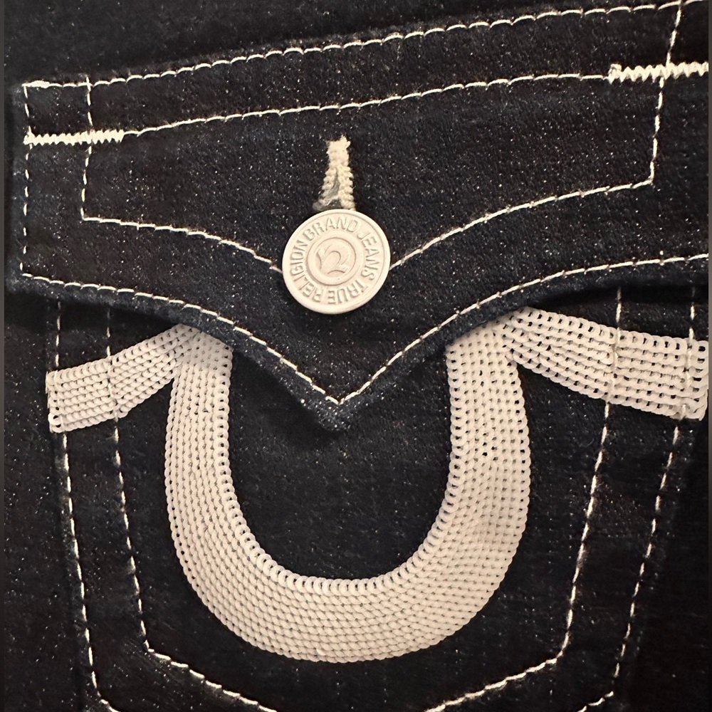 Vintage True Religion Jeans with white sequins